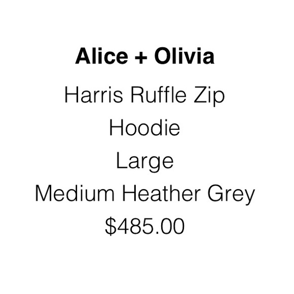 Alice + Olivia Hoodie - Picture 2 of 2